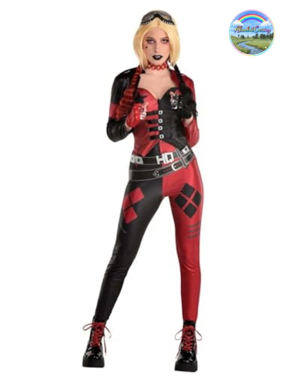 Harley Quinn Halloween Costume Women Large Cosplay